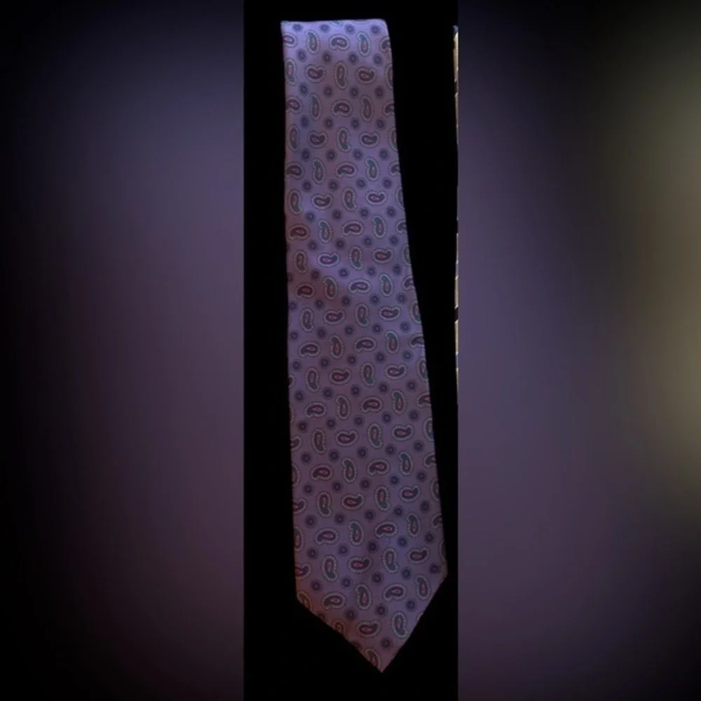 Nordstrom Lavender Paisley Tie